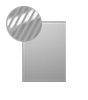 Briefpapier DIN A4 4/1 farbig mit einseitigem partiellem UV-Lack<br>(Vorderseite: farbig + UV-Lack als Sonderfarbe / Rückseite: schwarzweiß)