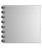 Broschüre mit Metall-Spiralbindung, Endformat Quadrat 21,0 cm x 21,0 cm, 160-seitig