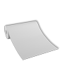 Glattvliestapete mit 100cm Bahnbreite inkl. Kleister, 4/0 farbig bedruckt