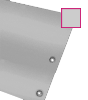 Hochwertige Mesh-Plane 250 x 250 cm, 4/0-farbig bedruckt, Ösen im Abstand von 50 cm links und rechts