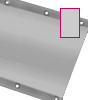 Hochwertige PVC-Plane 150 x 400 cm, 4/0-farbig bedruckt, Umsäumt + Ösen im Abstand von 50 cm oben und unten