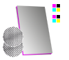 Multiloft-Visitenkarten hoch 55 x 85 mm beidseitig folienkaschiert matt, 4/4 farbig (beidseitiger Druck)