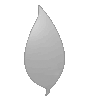 Saugnapfschild in Blatt-Form konturgefräst <br>einseitig 4/0-farbig bedruckt