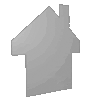 Saugnapfschild in Haus-Form konturgefräst <br>einseitig 4/0-farbig bedruckt