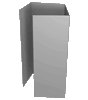 Speisekarte, gefalzt auf 14,0 cm x 29,7 cm, 8-seiter (3-bruch Fensterfalz)