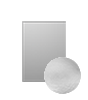 Stickerbogen auf Silberfolie 4/0 farbig bedruckt mit freier Größe (rechteckig)